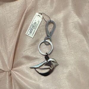 Fossil Bird Keychain